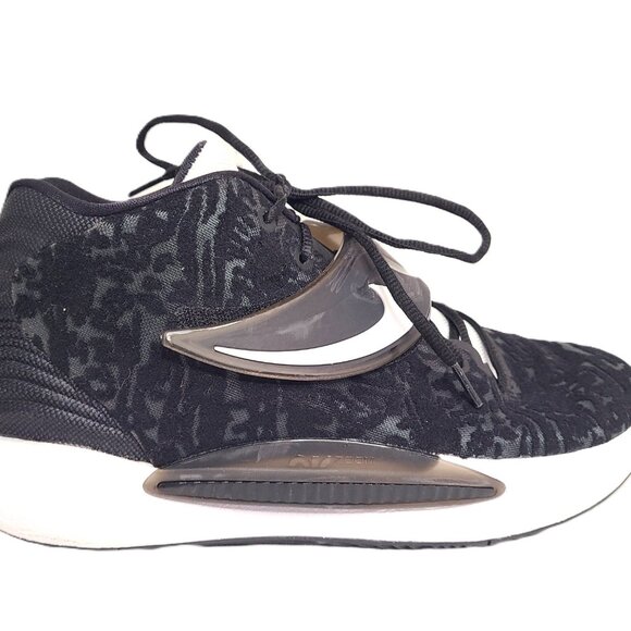Nike KD 14 Size 12.5 TB Black White Shoes DM5040-001 Kevin Durant Basketball - Picture 10 of 15